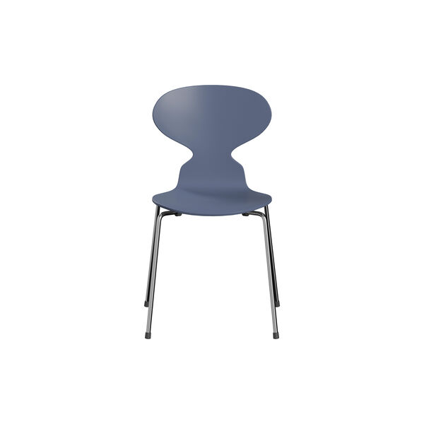 Myran&trade; 3101 hellackerad stol, dusk blue/chrome, Fritz Hansen