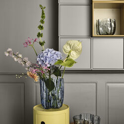 Crackle vas, recycled, Kosta Boda