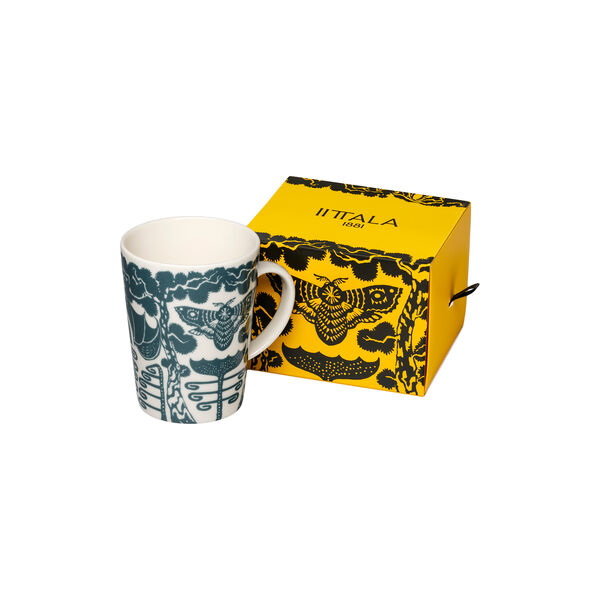 Taika mugg Y&ouml;, steel blue, Iittala
