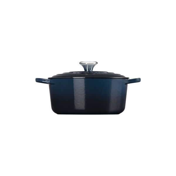 Signature gjutj&auml;rn rund gryta &Oslash; 24 cm, nuit, Le Creuset