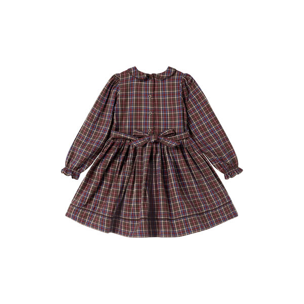 Darcel LS | Chocolate Check | Kl&auml;nning, MarMar Copenhagen