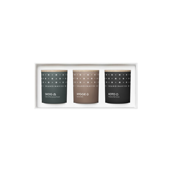 HYBERNATE Mini Candles Giftset, Skandinavisk