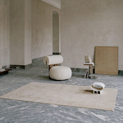 Cursive Expanse golvmatta, beige, Linie Design