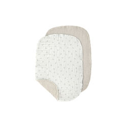 Muslin changing pads, 2 pcs, sophora, Sebra