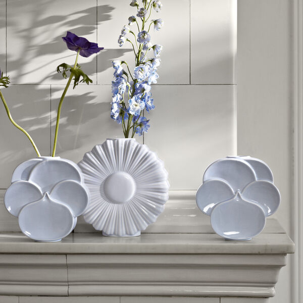 Flower Vas Styvmorsviol, Lyngby Porcel&aelig;n