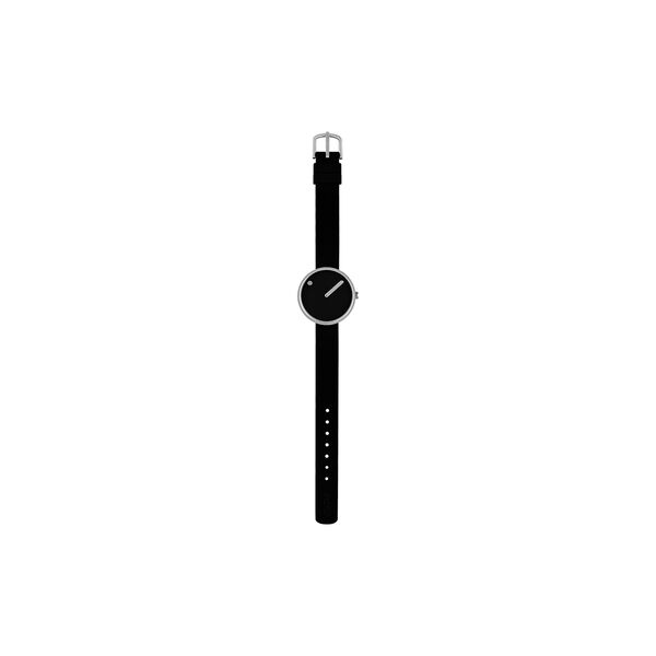 Picto armbandsur, svart/stål Picto armbandsur, svart/stål, Picto