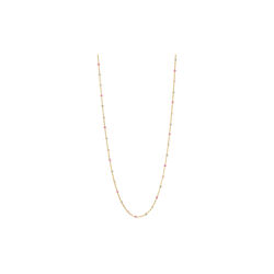 Lola necklace, guld/tropical, ENAMEL Copenhagen