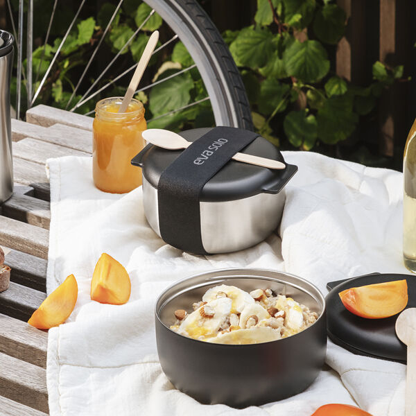 To Go matl&aring;da steel/black, Eva Solo