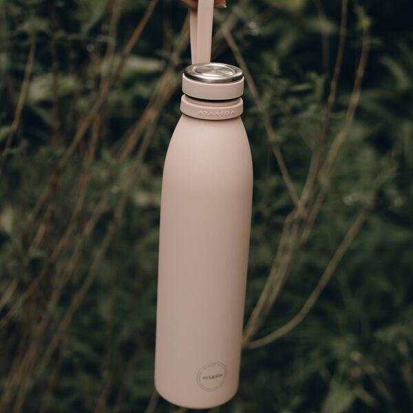 Vattenflaska, soft rose, AYA&IDA