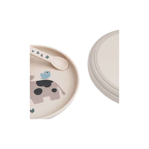 Tiny Farm Foodie tallrik, sand, Done by Deer