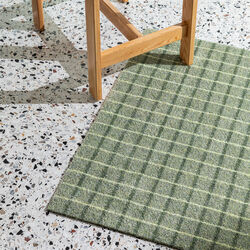 Grid Matcha Lemon Doormat, Heymat