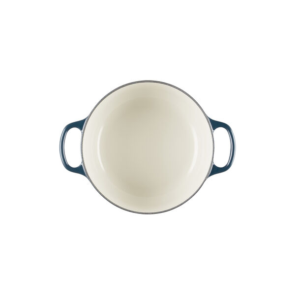 Signature gjutj&auml;rn rund gryta &Oslash; 20 cm, nuit, Le Creuset