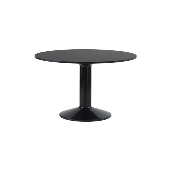 Midst Table, black linoleum/black, Muuto
