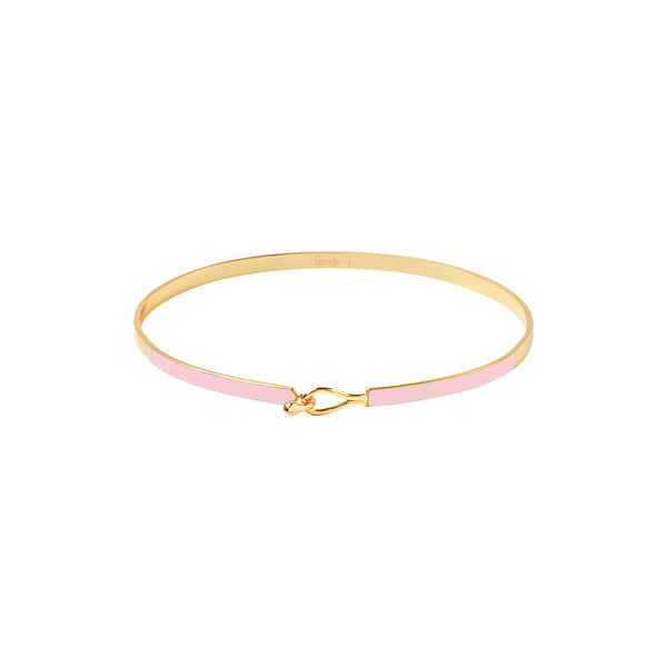 LILY Bracelet, cotton pink, bangle up