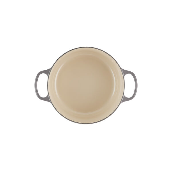 Signature gjutj&auml;rn rund gryta &Oslash; 26 cm, flint, Le Creuset