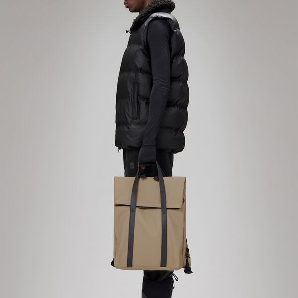 2 Way Tote Backpack, beige, Rains