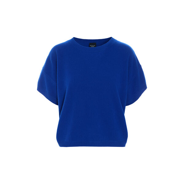 Cloud cashmere kort&auml;rm blus, fresh blue, BITTE KAI RAND