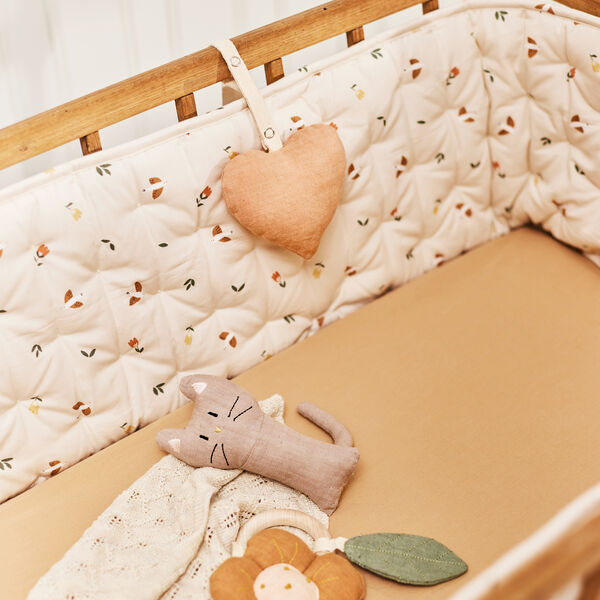 Nori Cot Bumper, songbirds, Dear April