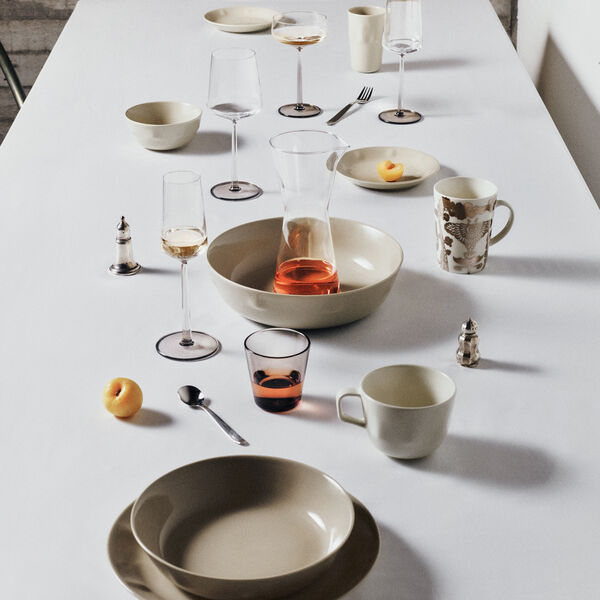 Solare djup tallrik &Oslash; 22 cm, sand, Iittala