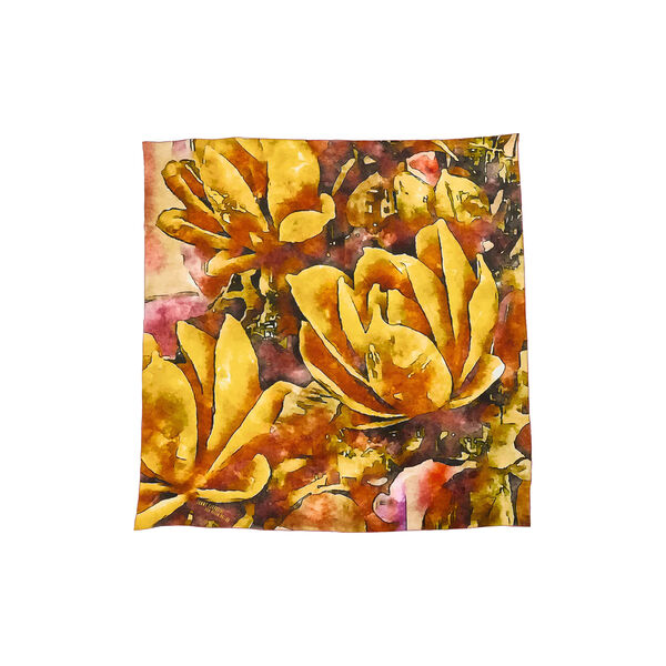 WATER&nbsp;LILY&nbsp;Scarf, gul, Bella Ballou