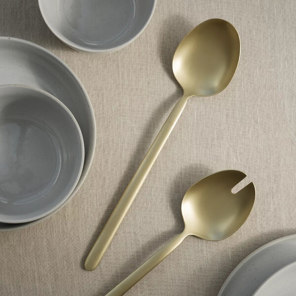 STELLA Salad Servers, champagne, Blomus