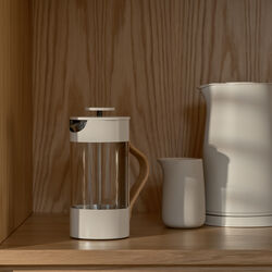 Emma presskanna 1 l., sand, Stelton