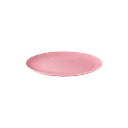 Rhombe Color ovalt serveringsfat, rosa, Lyngby Porcelæn