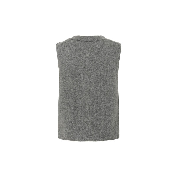 SylvaPW Waistcoat, medium grey melange, Part Two