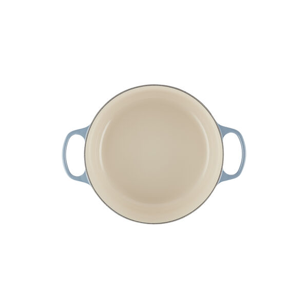 Signature rund gryta Ø 28 cm, chambray, Le Creuset