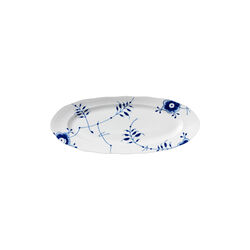 Blue Fluted Mega Oval Dish 60 cm, Royal Copenhagen