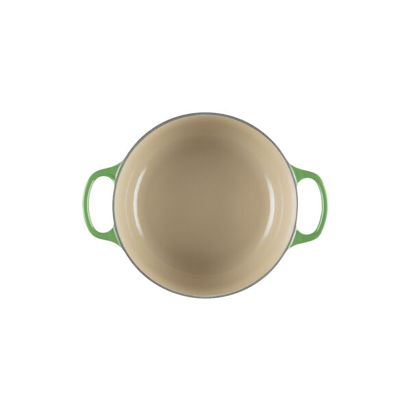 Signature gjutj&auml;rn rund gryta &Oslash; 20 cm, bamboo green, Le Creuset