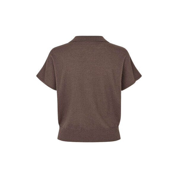 Claro Knit SS Polo, carafe, Second Female
