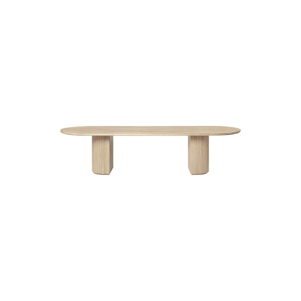 Moon Elliptical Dining Table, soap treated oak, GUBI