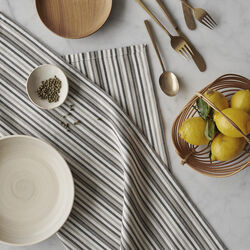 K&ouml;kshandduk, small stripes, By Mogensen