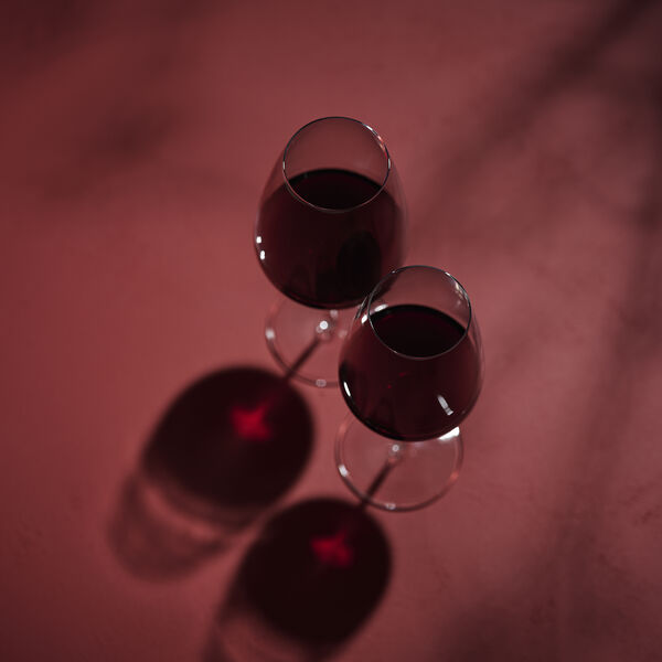 Meravigliosi r&ouml;dvinsglas Merlot 6 st., Luigi Bormioli