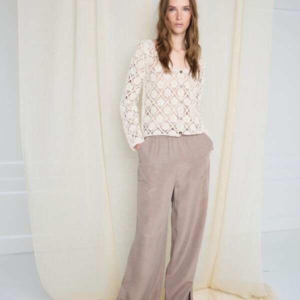 IRTANGO Trousers, caribou, Atelier R&ecirc;ve