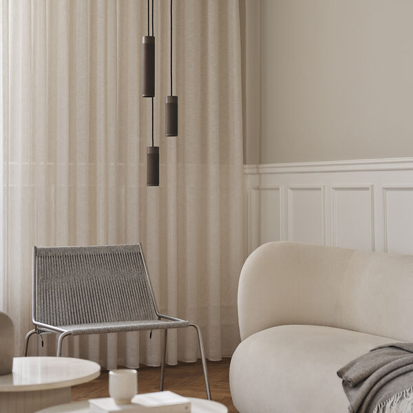 Noel Lounge Chair, steel/fair grey, Thorup Copenhagen