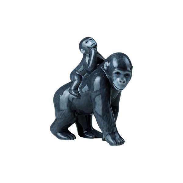 &Aring;rsfigur 2023 - Gorilla med baby, Royal Copenhagen