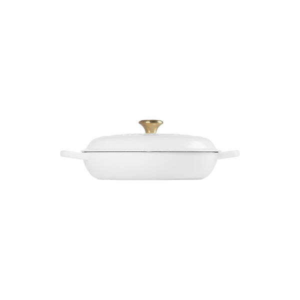 Signature gjutj&auml;rn buff&eacute;tgryta 30 cm, white, Le Creuset