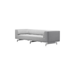 4511 Delphi 3 Seater Sofa, keiga 132/aluminium, Fredericia Furniture