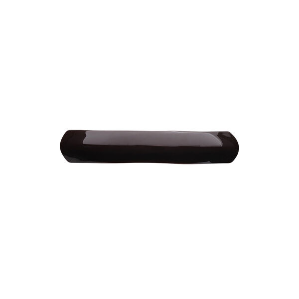 Curved Bone Clip, brown, SUI AVA