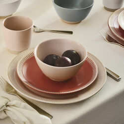 Colorit tallrikar Ø 22 cm, rose, Knabstrup Keramik