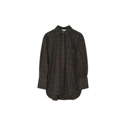 DAYHara Flanello, brown check, DAY Birger &eacute;t Mikkelsen