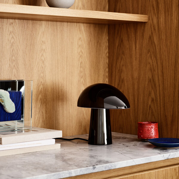 Night Owl&trade; bordslampa, black PVD, Fritz Hansen