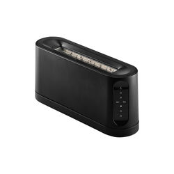 Long Slot Toaster, black, Jacob Jensen