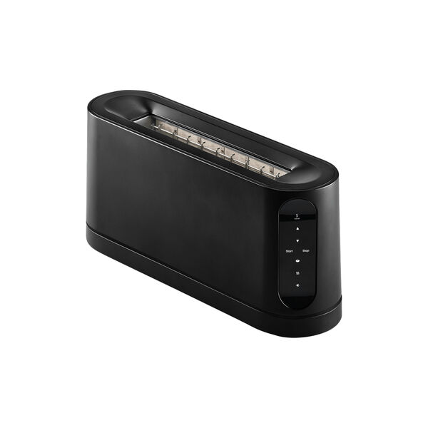 Long Slot Toaster, black, Jacob Jensen