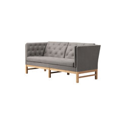EJ315 2.5 Seater Sofa, stone/soaptreated oak, Fredericia Furniture