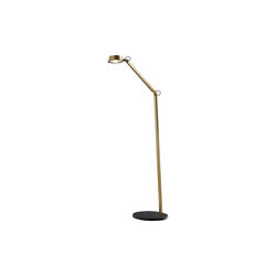 DARK F1 golvlampa, brass, LIGHT-POINT