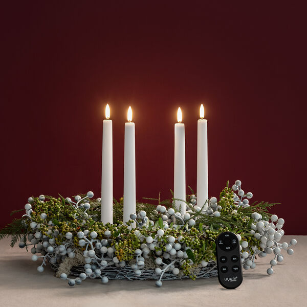 Giftbox LED kronljus 4-pack, nordic white, Uyuni Lighting