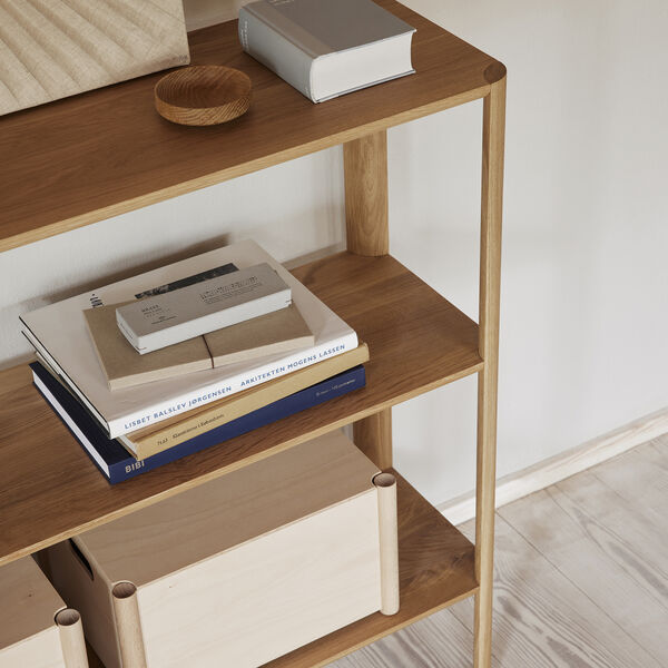 Leaf Shelf, white oak, Form & Refine